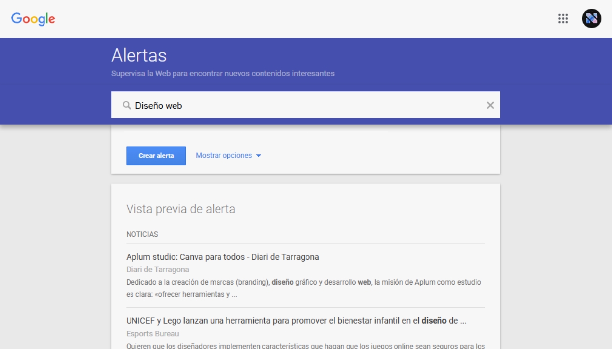 como usar google alerts