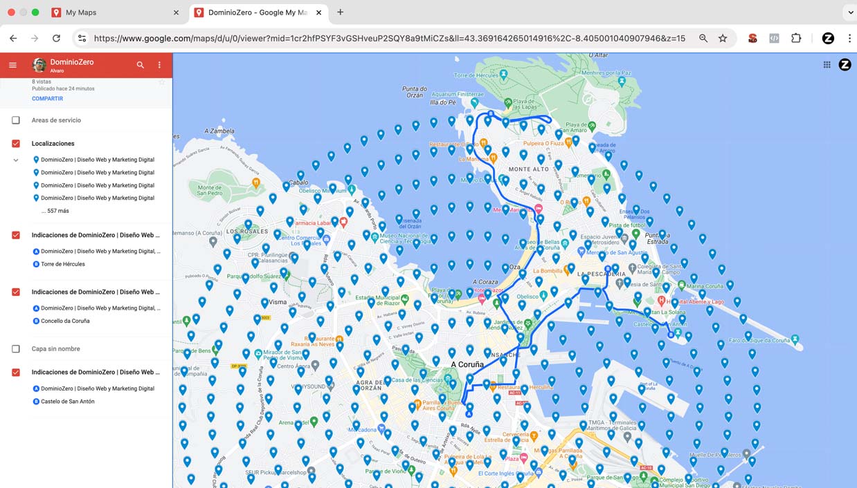 como hacer mapas fractales seoptimizados